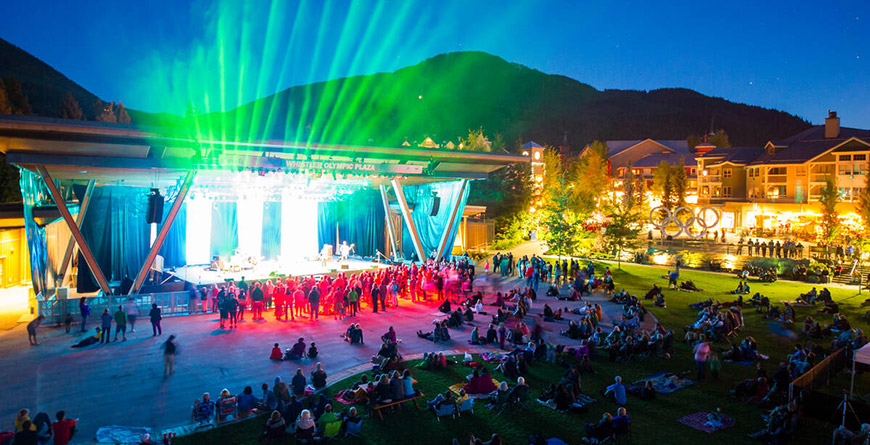 Summer Concert Series in Whistler Village
