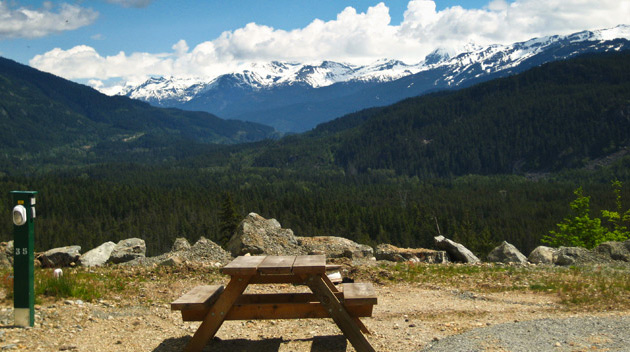 Camping in Whistler