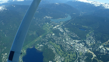 Whistler from Above