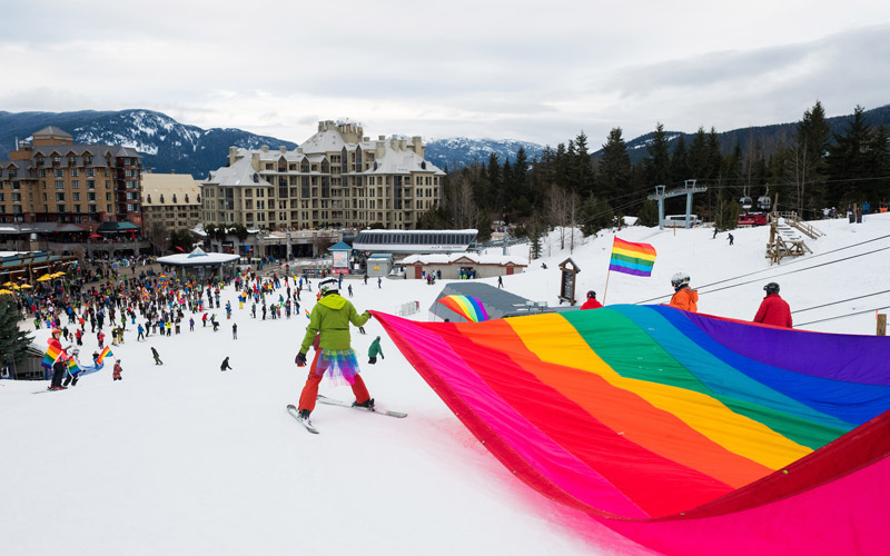 Whistler BC Canada Whistler Pride and Ski Festival